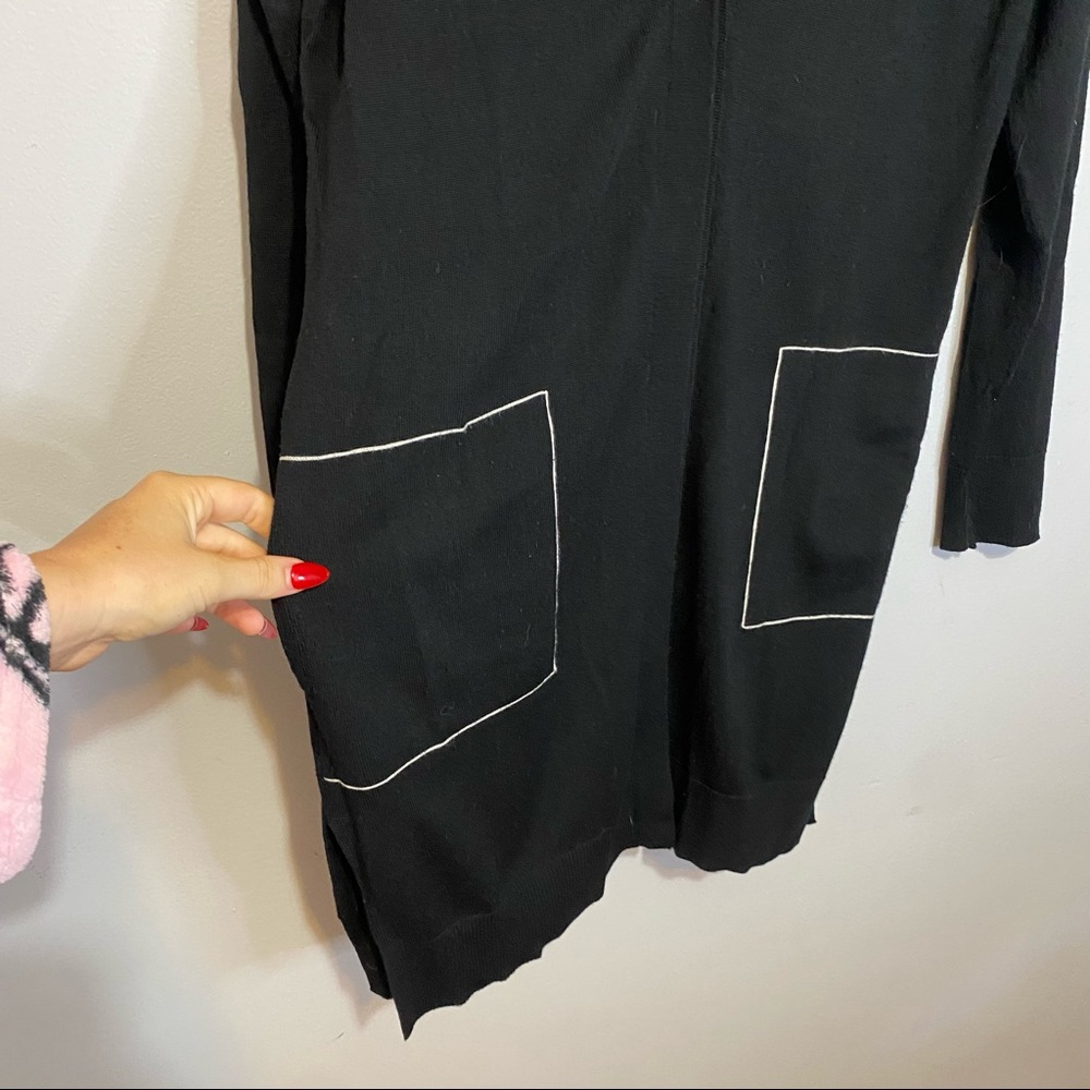 Jason Wu Grey Merino Wool Button Front Cardigan L… - image 3